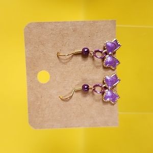 Bow earrings